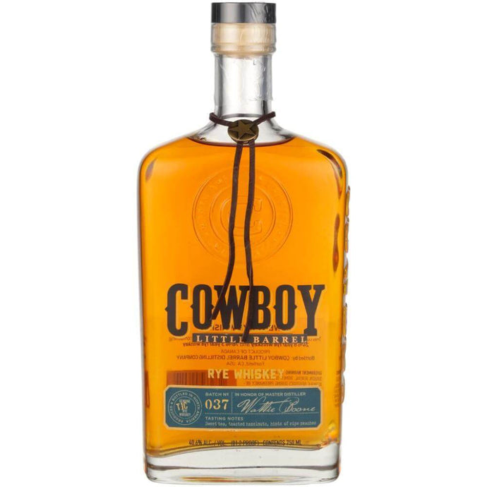 Cowboy Little Barrel Rye Whiskey - Main Street Liquor