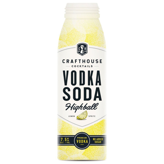 Crafthouse Cocktails Vodka Soda Highball 375mL - Main Street Liquor