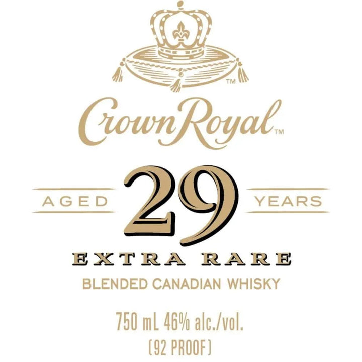Crown Royal 29 Year Old Extra Rare - Main Street Liquor