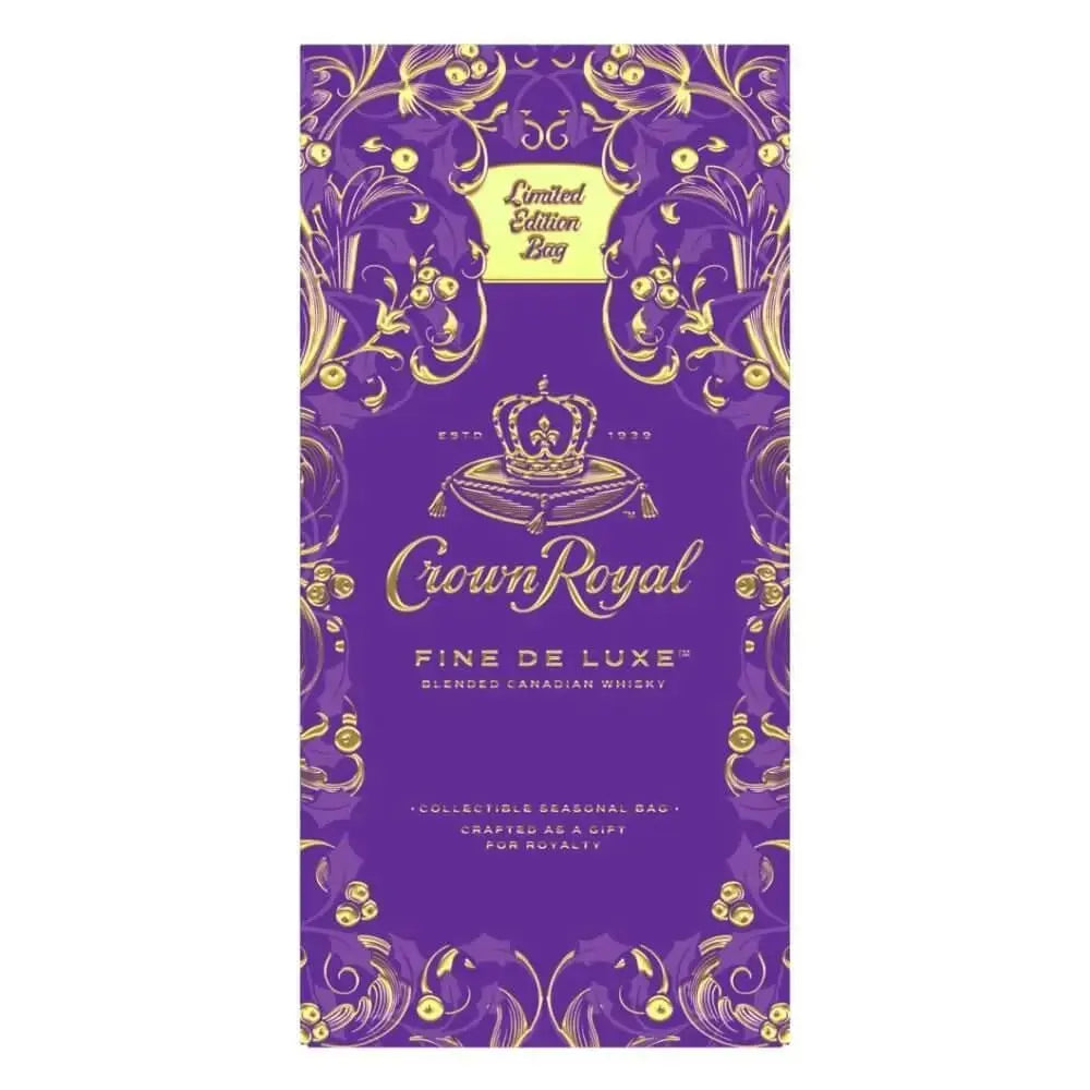 Crown Royal Fine De Luxe Limited Edition Holiday Bag - Main Street Liquor