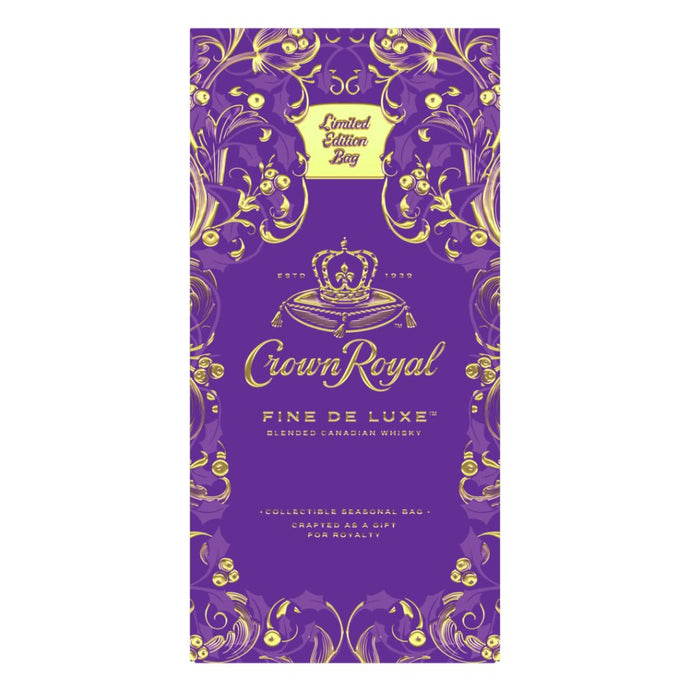 Crown Royal Fine De Luxe Limited Edition Holiday Bag - Main Street Liquor