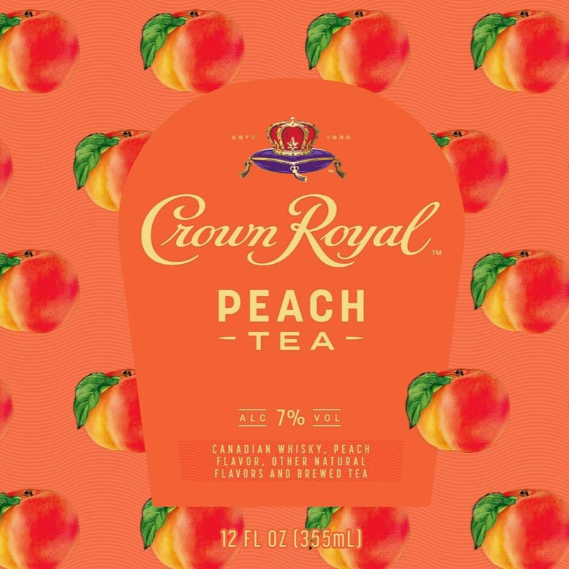 Load image into Gallery viewer, Crown Royal Peach Tea Canned Cocktail - Main Street Liquor
