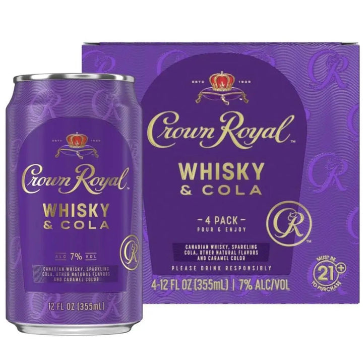 Crown Royal Whisky &amp; Cola - Main Street Liquor