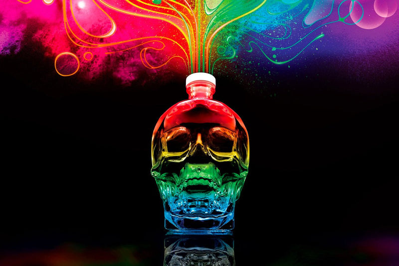Load image into Gallery viewer, Crystal Head Vodka Pride Bottle 1.75 Liter - Main Street Liquor
