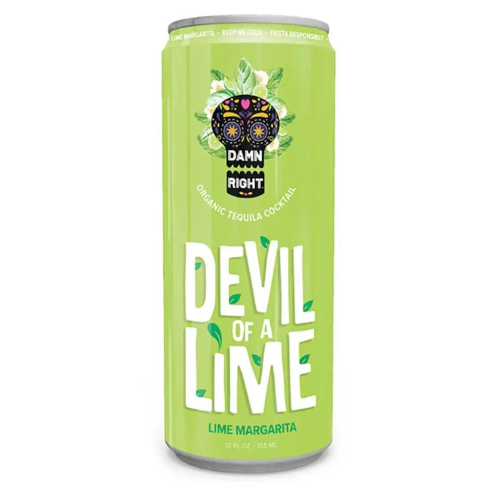 Damn Right Cocktails Devil Of A Lime Margarita - Main Street Liquor