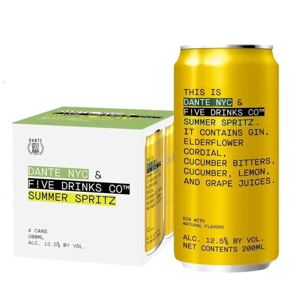Dante NYC &amp; Five Drinks Co. Summer Spritz - Main Street Liquor