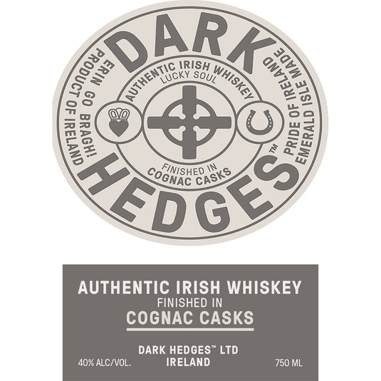 Dark Hedges Irish Whiskey Finished in Cognac Casks - Main Street Liquor