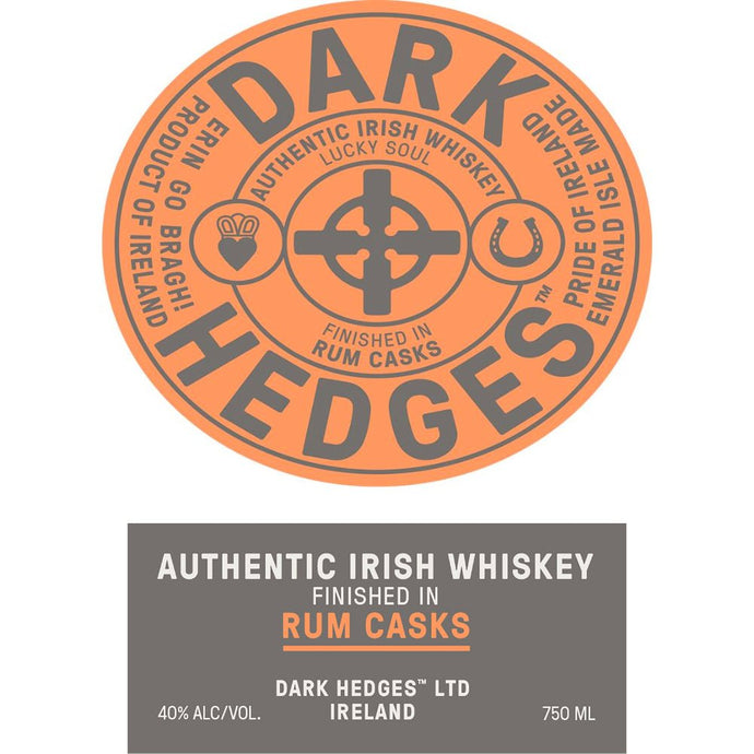 Dark Hedges Irish Whiskey Finished in Rum Casks - Main Street Liquor