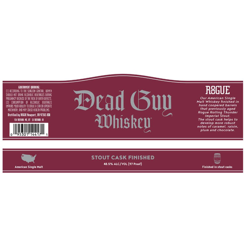 Load image into Gallery viewer, Dead Guy Stout Cask Finished Whiskey - Main Street Liquor

