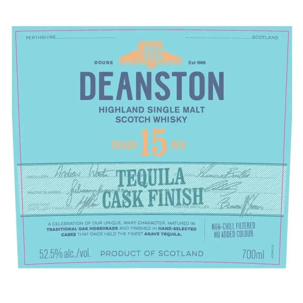 Deanston 15 Year Old Tequila Cask Finish - Main Street Liquor