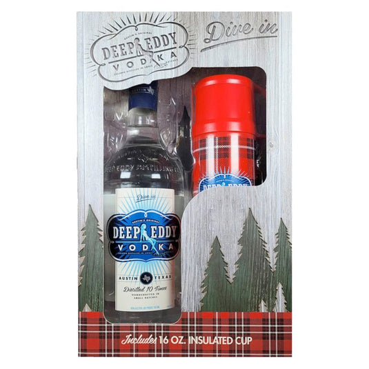 Deep Eddy Vodka W/Thermos - Main Street Liquor