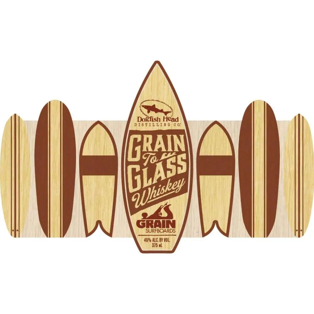 Dogfish Head x Grain Surfoards Grain to Glass Whiskey - Main Street Liquor