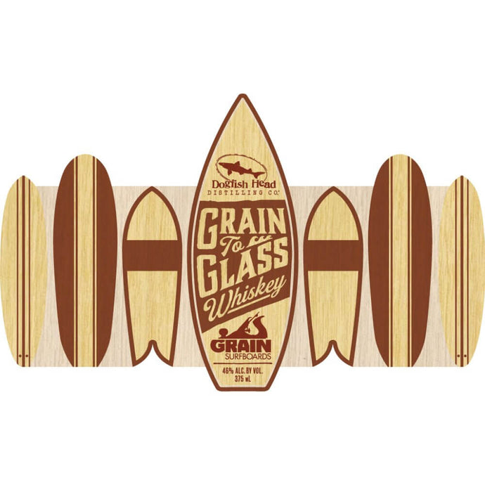 Dogfish Head x Grain Surfoards Grain to Glass Whiskey - Main Street Liquor