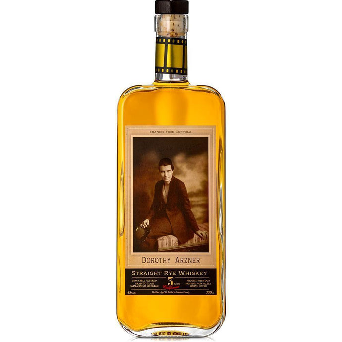 Dorothy Arzner Straight Rye Whiskey - Main Street Liquor