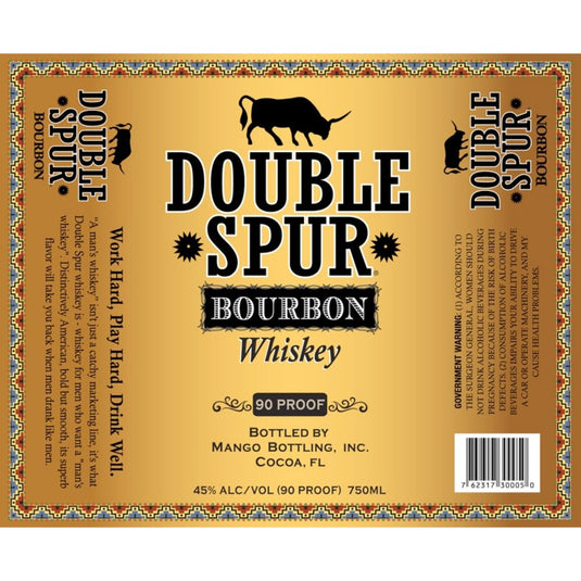 Double Spur Bourbon Whiskey - Main Street Liquor