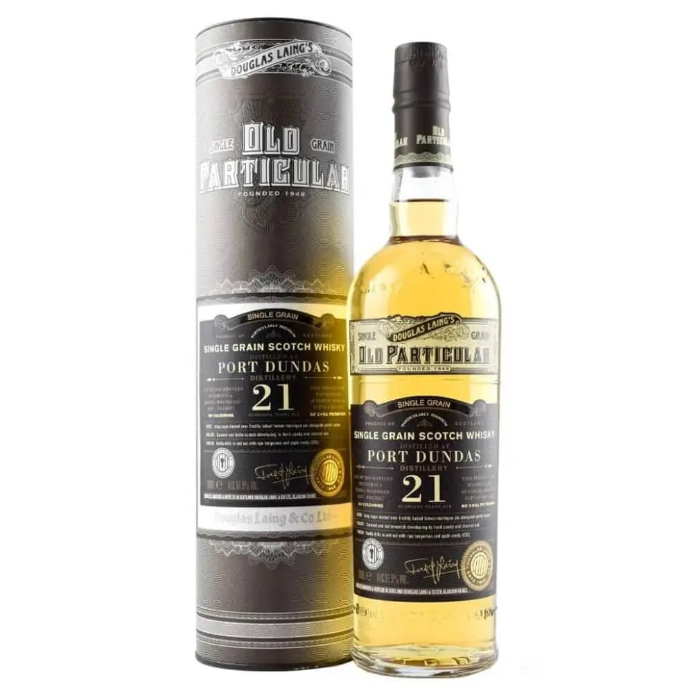 Douglas Laing Old Particular Single Grain Port Dundas 21 Year Old - Main Street Liquor