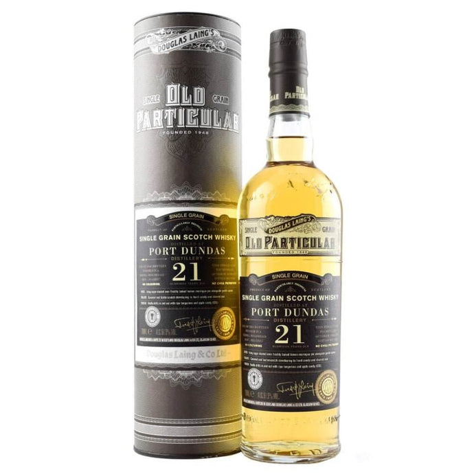 Douglas Laing Old Particular Single Grain Port Dundas 21 Year Old - Main Street Liquor