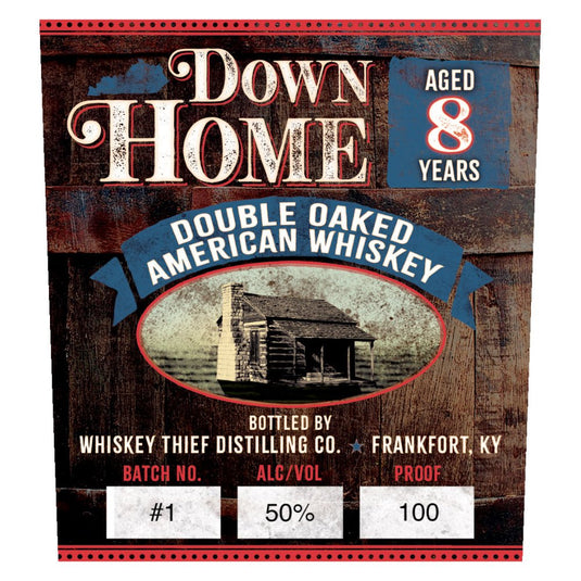 Down Home 8 Year Old Double Oaked American Whiskey - Main Street Liquor