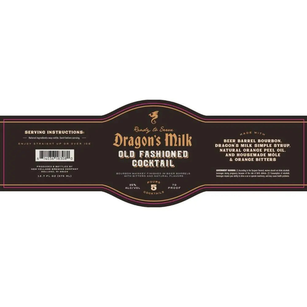 Dragon’s Milk Old Fashioned Cocktail - Main Street Liquor