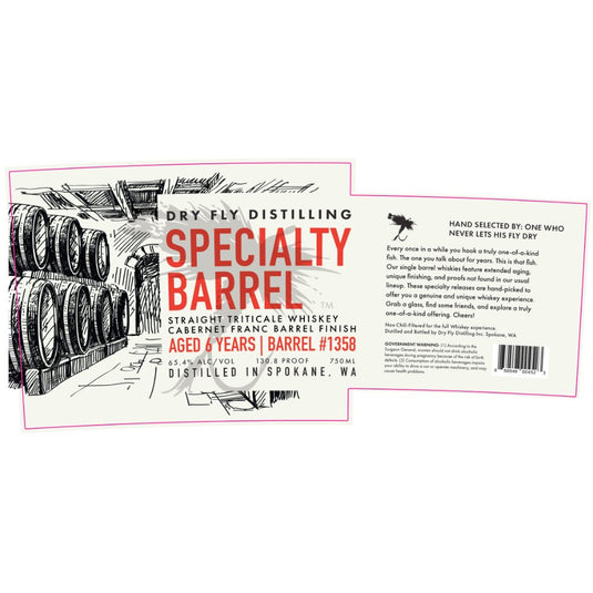 Dry Fly Specialty Barrel Straight Triticale Whiskey - Main Street Liquor