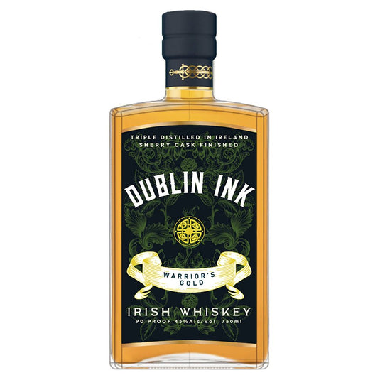 Dublin Ink Warriors Gold Irish Whiskey - Main Street Liquor