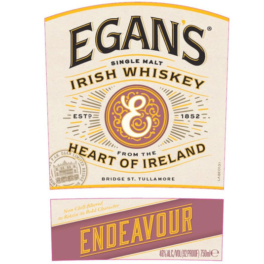 Egan’s Endeavour Irish Whiskey - Main Street Liquor