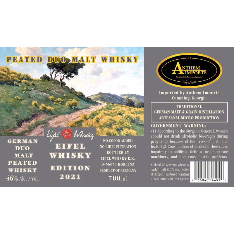 Load image into Gallery viewer, Eifel Peated Duo Malt Whisky 2021 Edition - Main Street Liquor
