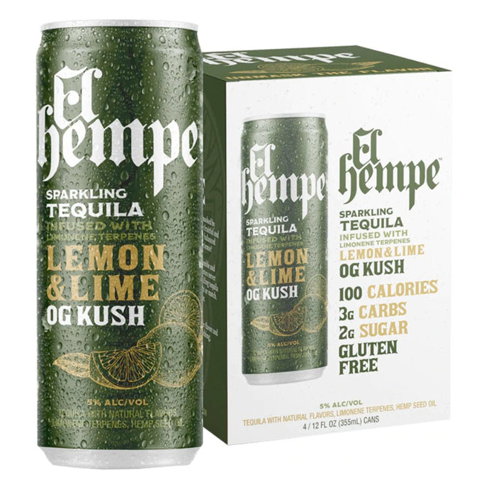El Hempe Lemon & Lime 4pk - Main Street Liquor