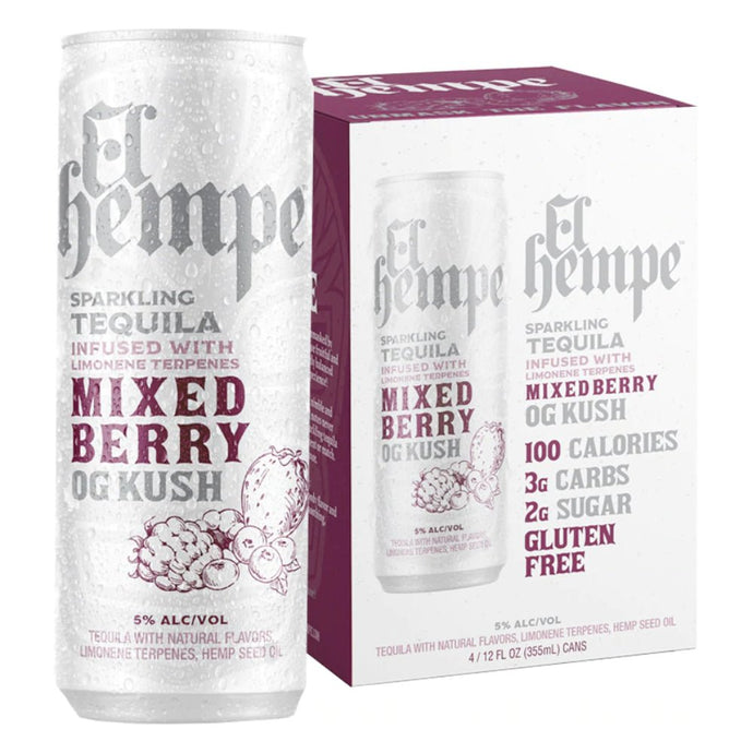 El Hempe Mixed Berry OG Kush 4pk - Main Street Liquor