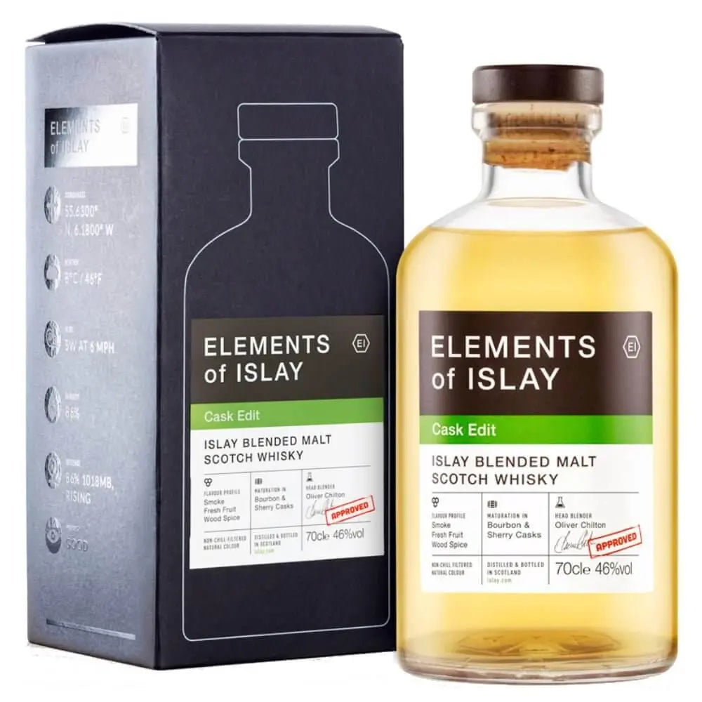 Elements of Islay Cask Edit Blended Malt Scotch - Main Street Liquor
