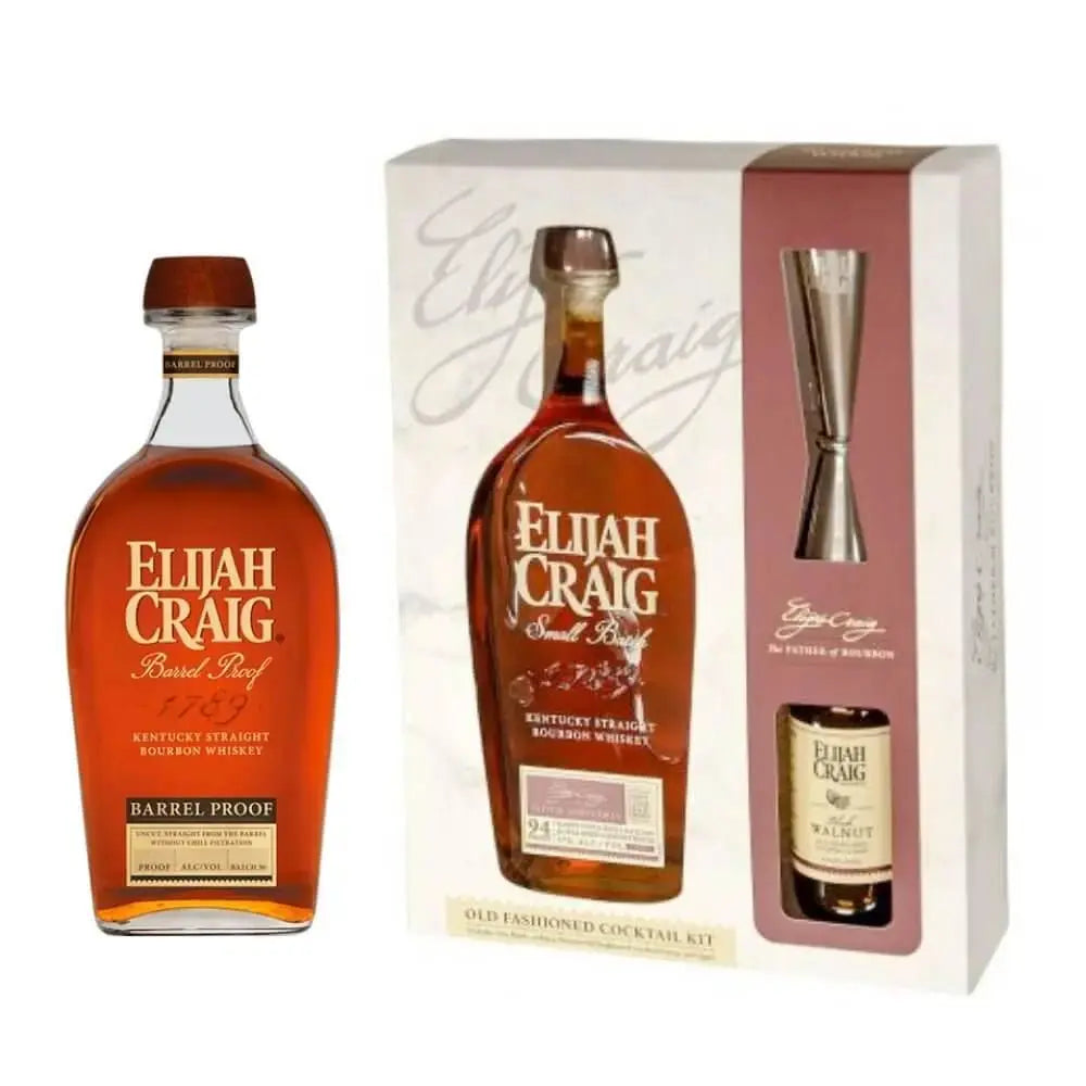 Elijah Craig Barrel Proof &amp; Old Fashioned Syrup Kit Bundle - Main Street Liquor