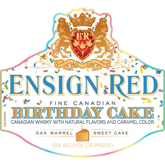 Ensign Red Birthday Cake Canadian Whisky - Main Street Liquor