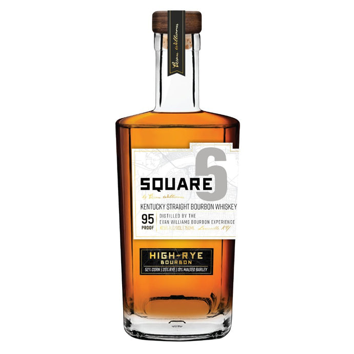 Evan Williams Square 6 Bourbon Whiskey - Main Street Liquor