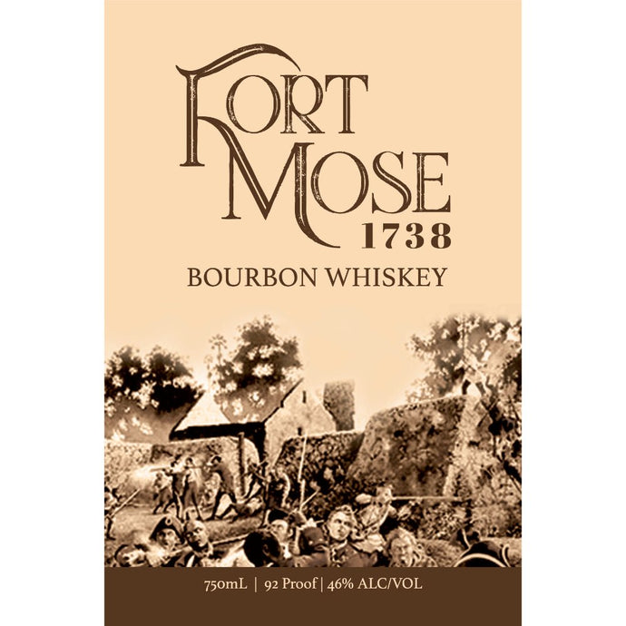 Fort Mose 1738 Bourbon Whiskey - Main Street Liquor
