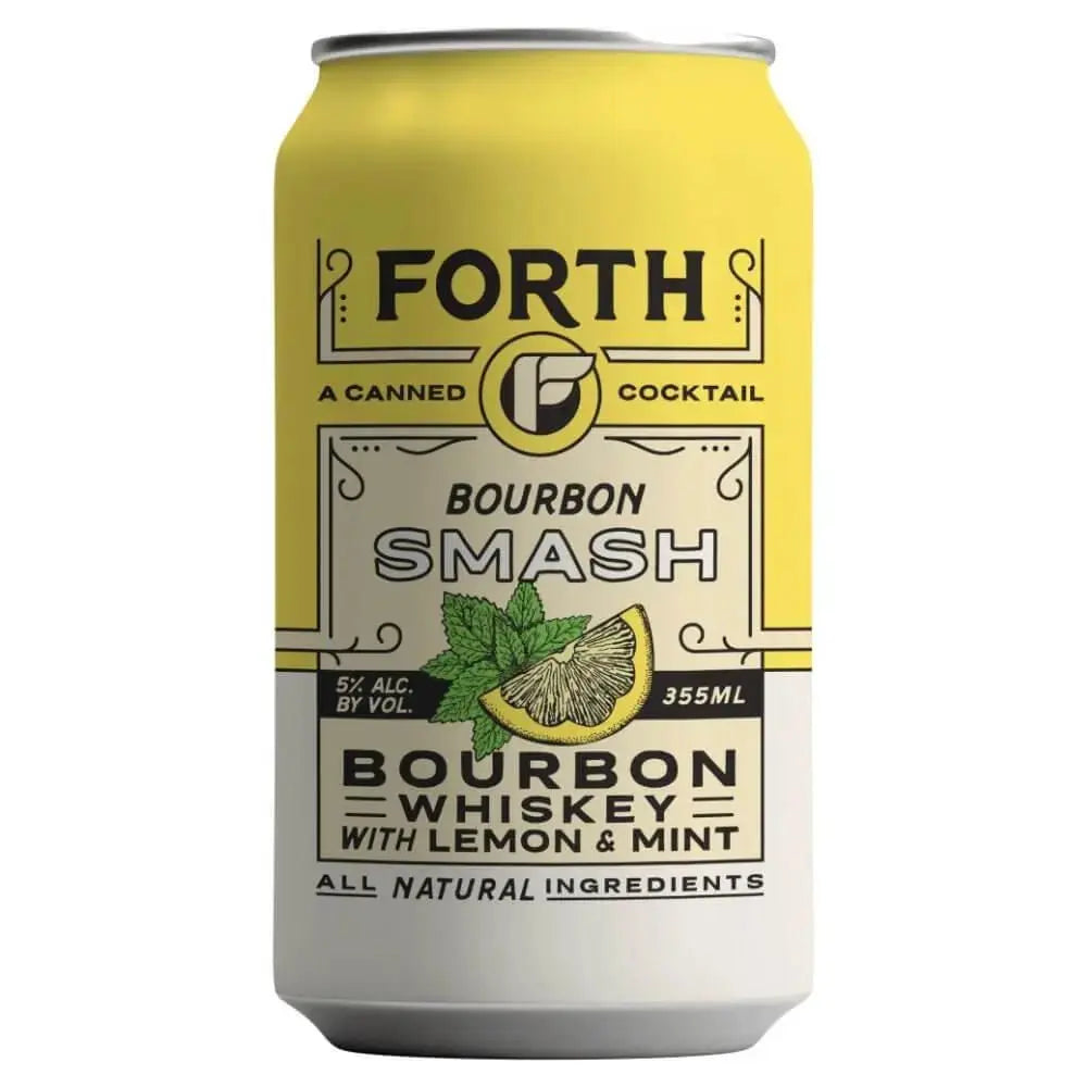 Forth Bourbon Smash Canned Cocktail 4pk - Main Street Liquor