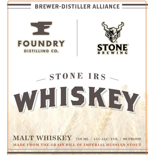 Foundry Distilling Stone IRS Malt Whiskey - Main Street Liquor