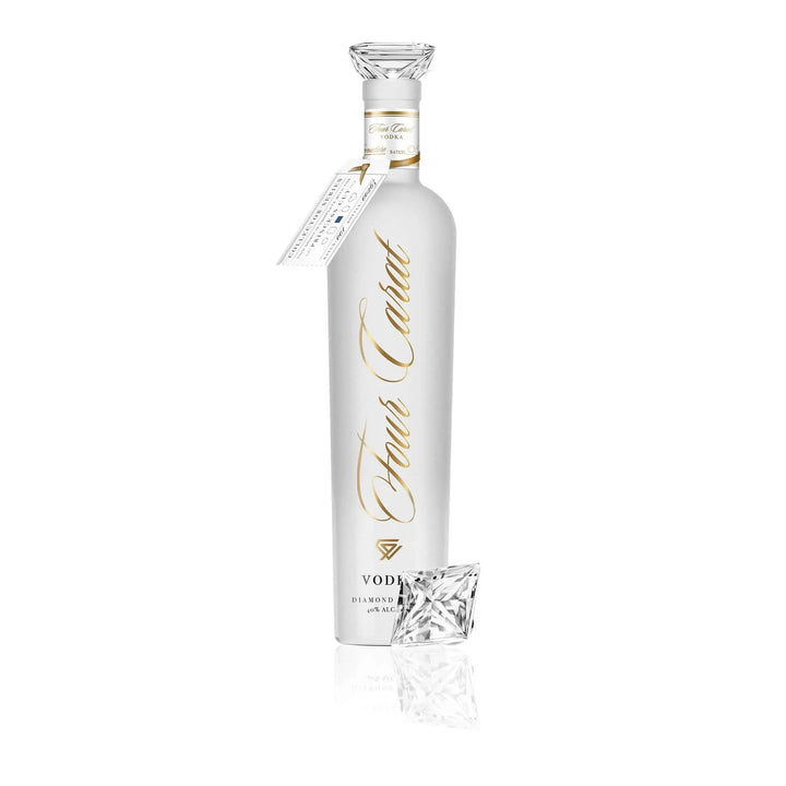 Four Carat Vodka Collectors Edition With Diamond Cut Closure - Main Street Liquor