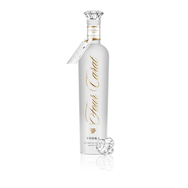 Load image into Gallery viewer, Four Carat Vodka Collectors Edition With Diamond Cut Closure - Main Street Liquor
