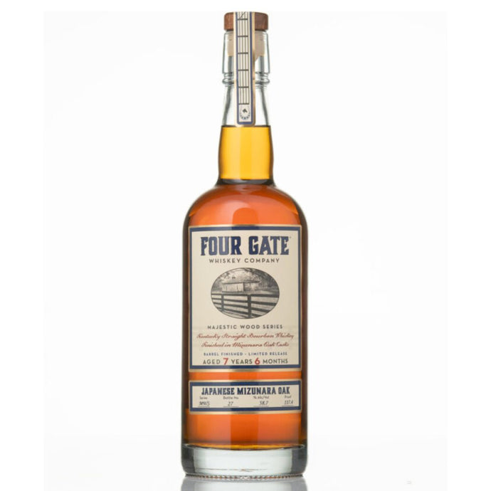 Four Gate Majestic Wood Series Japanese Mizunara Oak Bourbon - Main Street Liquor