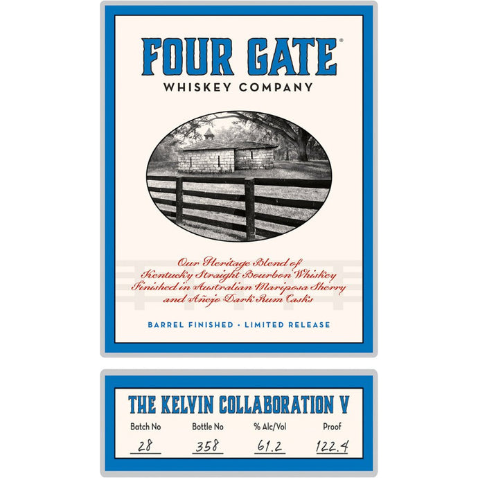 Four Gate The Kelvin Collaboration V Kentucky Straight Bourbon - Main Street Liquor