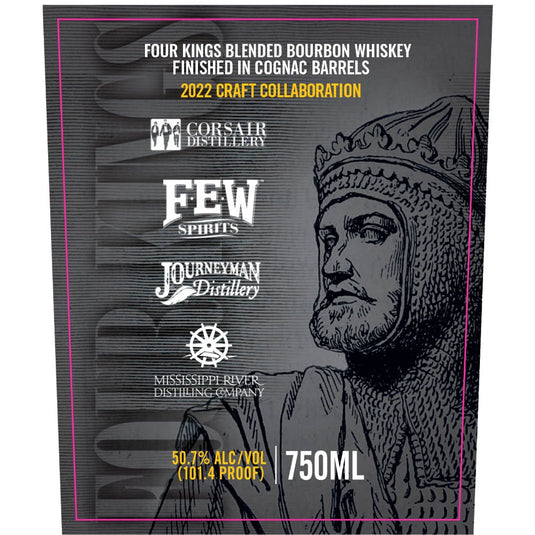 Four Kings Bourbon 2022 Craft Collaboration - Main Street Liquor