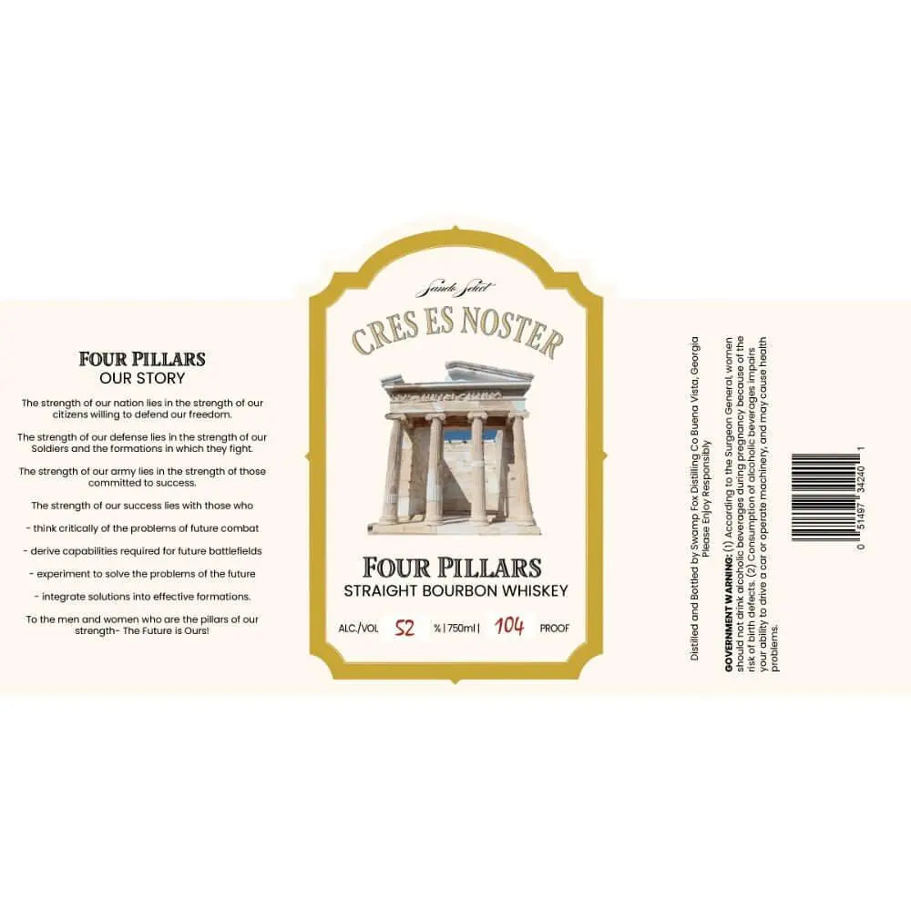 Four Pillars Straight Bourbon Whiskey - Main Street Liquor