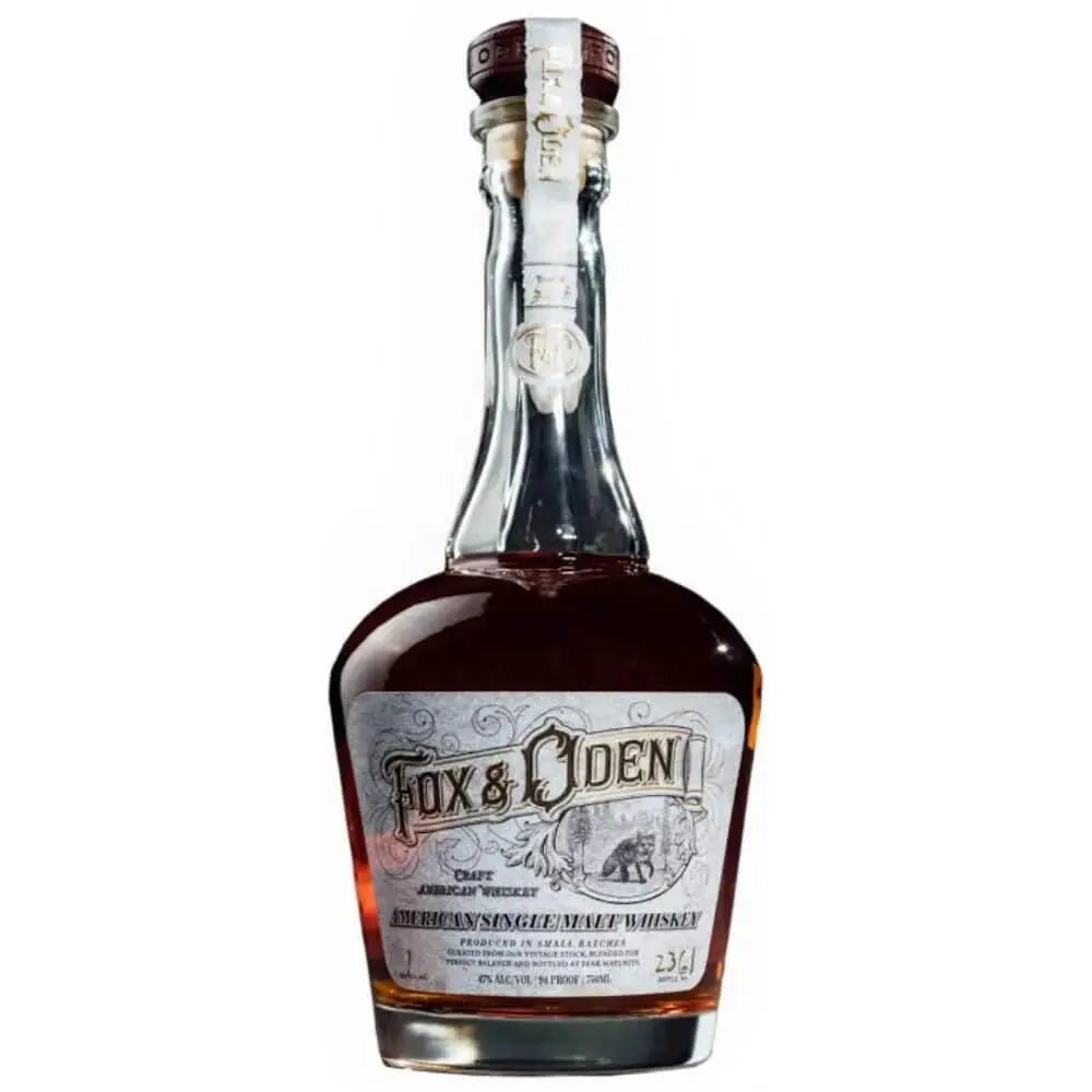Fox &amp; Oden American Single Malt Whiskey - Main Street Liquor