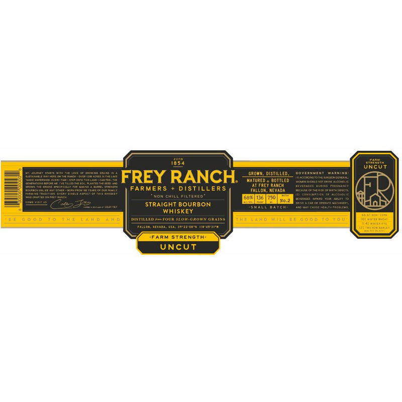 Load image into Gallery viewer, Frey Ranch Farm Strength Uncut Straight Bourbon - Main Street Liquor
