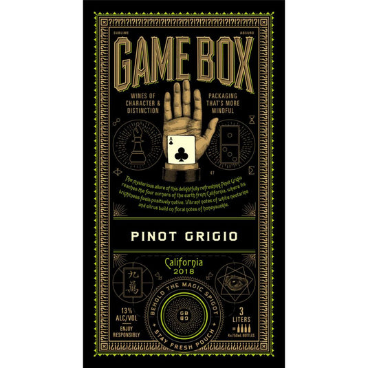 Game Box Wine Pinot Grigio - Main Street Liquor