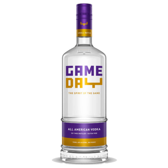 GameDay Vodka Purple & Gold - Main Street Liquor