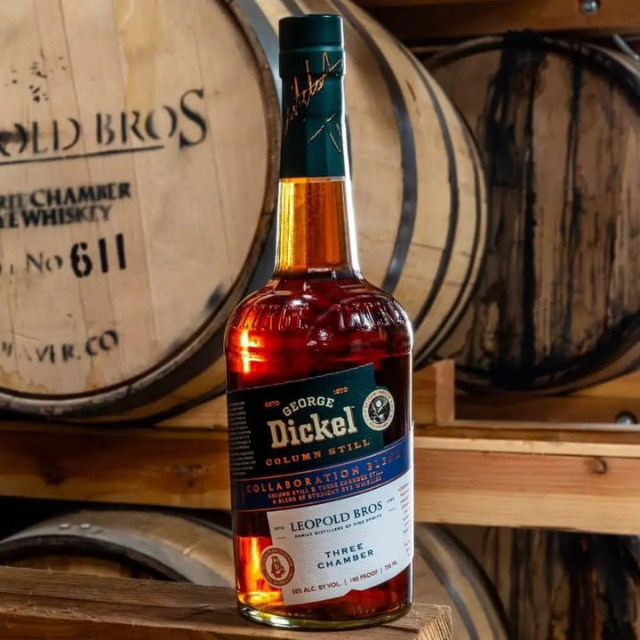 George Dickel &amp; Leopold Bros Three Chamber Rye Collaboration Blend - Main Street Liquor