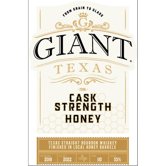 Giant Texas Cask Strength Honey Bourbon - Main Street Liquor