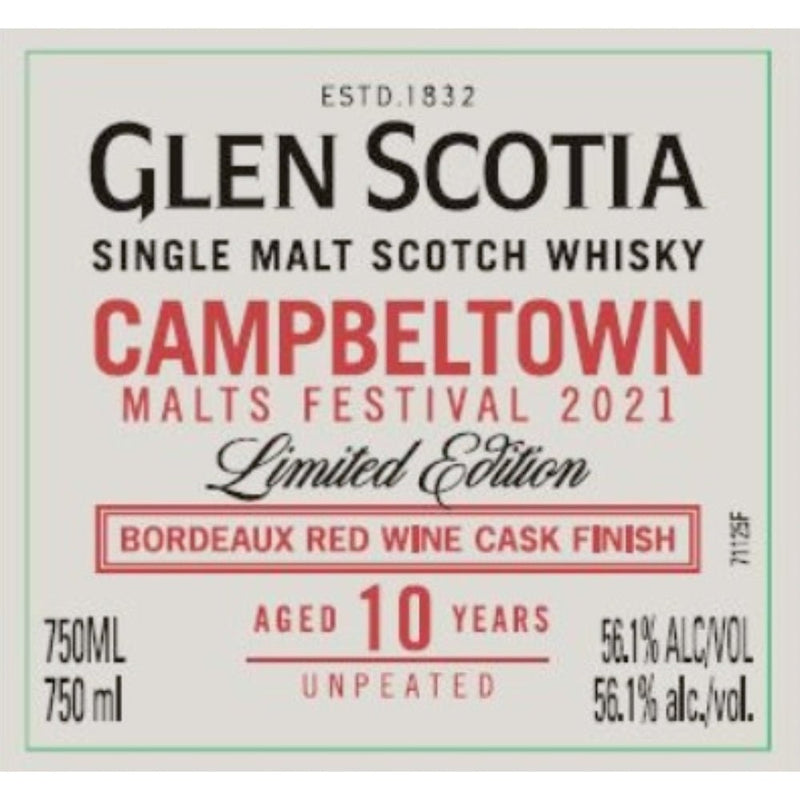 Load image into Gallery viewer, Glen Scotia Campletown Malts Festival 2021 - Main Street Liquor
