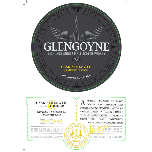 Glengoyne Cask Strength Batch 009 - Main Street Liquor